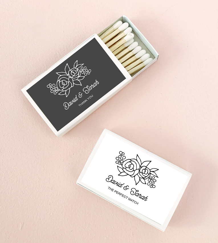 Personalized Match Boxes